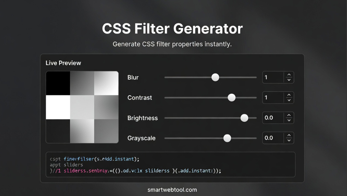 Read more about the article Filter Generator CSS